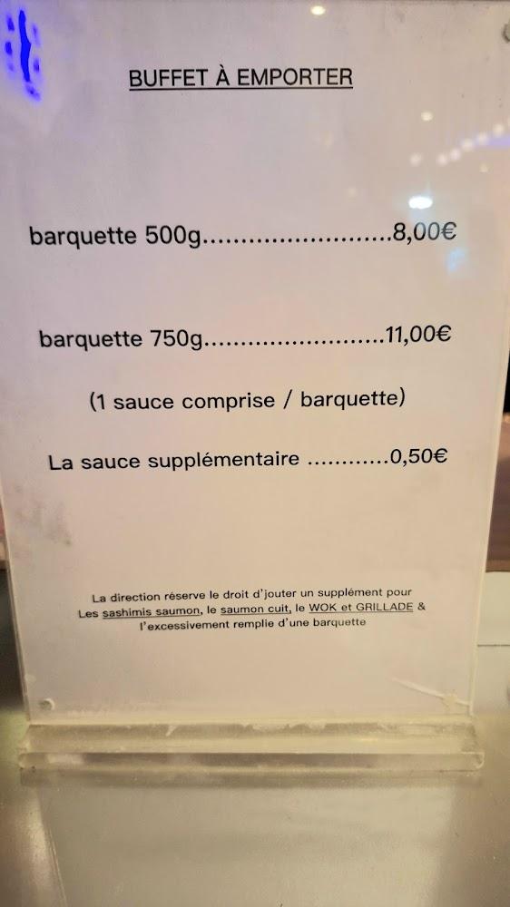 Restaurant Asiatique Feifei - Menu Image 1